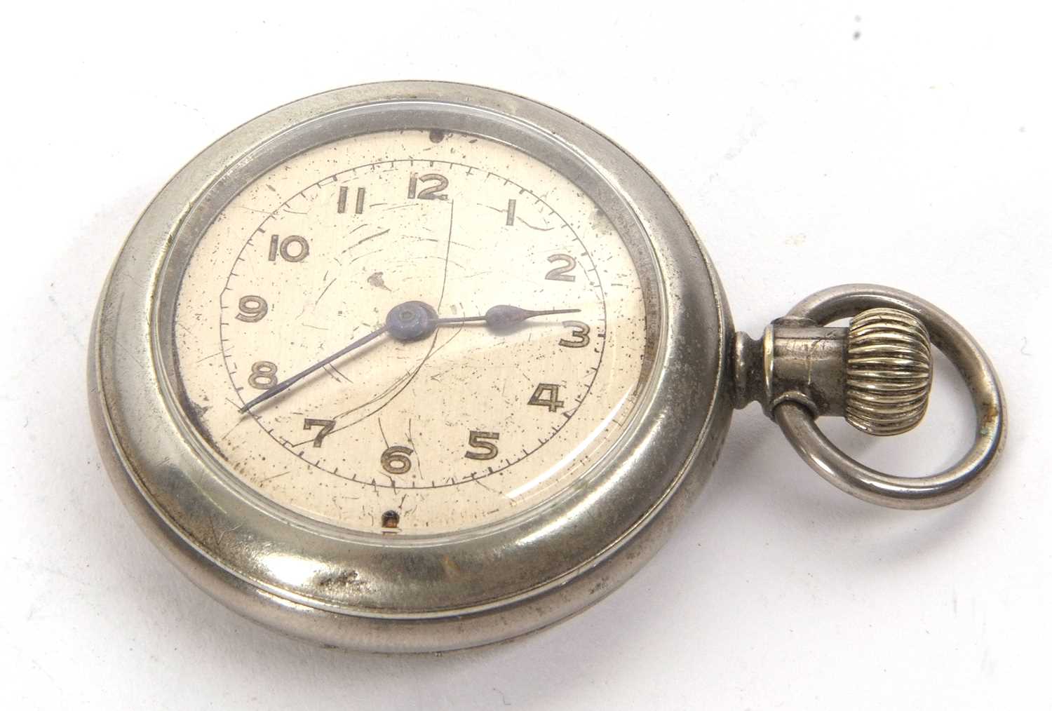 Waterbury Watch Co DUPLEX Series J pocket watch movement c1890