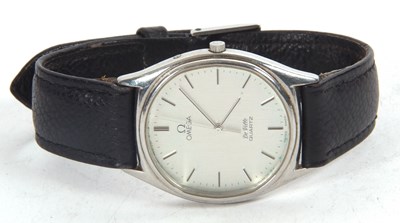 Lot 295 - An Omega Deville quartz gents wristwatch, the...