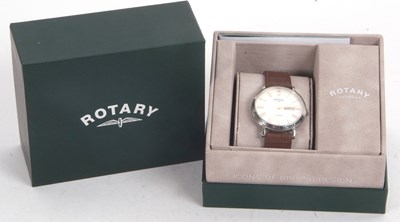 Lot 309 - A Rotary Windsors gents wristwatch, the watch...