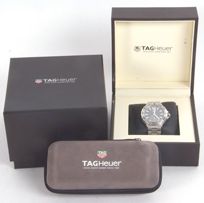 Lot 310 - A stainless steel gents Tag Heuer Formula 1...