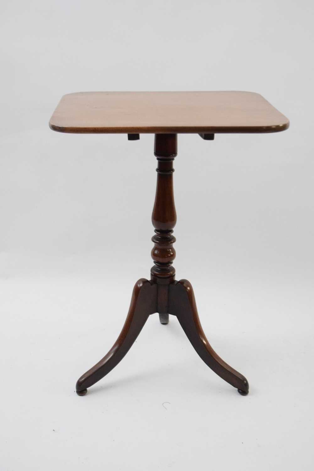 Lot 320 - Victorian mahogany wine table with rectangular...
