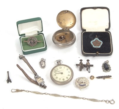 Lot 343 - Mixed Lot:  A lady's wristwatch and a Roxedo...