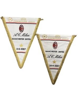 Lot 165 - A pair of official UEFA Champions League...