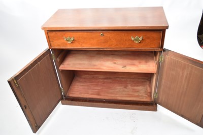 Lot 326 - 19th century mahogany small sideboard with...