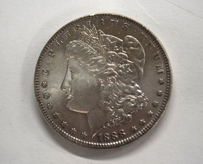 Lot 19 - 19th Century American silver 1888 morgan dollar