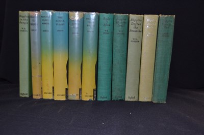Lot 9 - W E JOHNS: BIGGLES, various titles (reprinted...