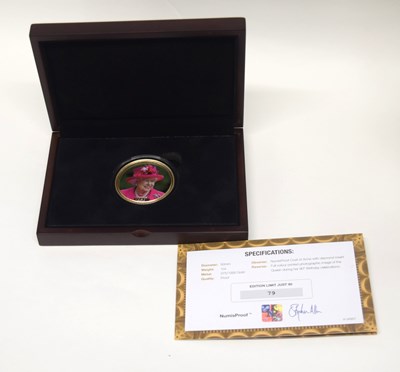 Lot 43 - 2016 limited edition Queen's 90th Birthday 9ct...