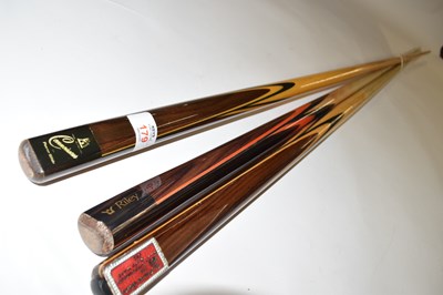 Lot 179 - Group of Powerglide cues including a Riley cue,...