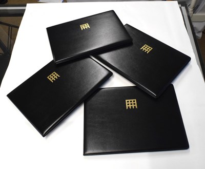 Lot 85 - Four Westminster commemorative coin folders to...