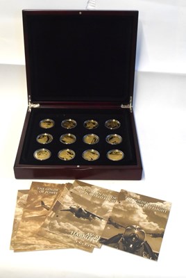 Lot 230 - Commemorative coin set "Golden History of...