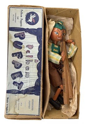 Lot 151 - A boxed Pelham SS Tyrolean Boy marionette puppet