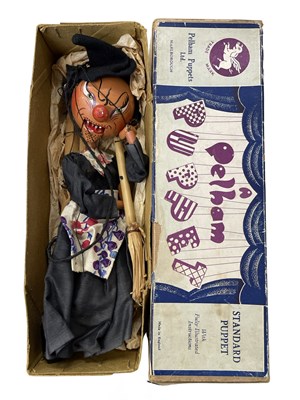 Lot 154 - A boxed Pelham SM Witch marionette puppet