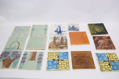 Lot 63 - 19th century group of tiles by Minton...