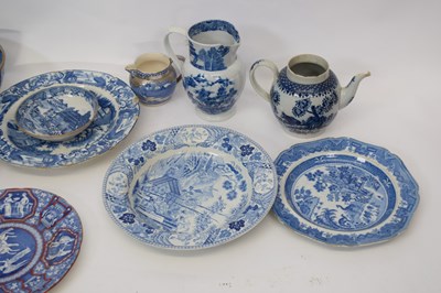 Lot 90 - Group of pearlwares and other English pottery...