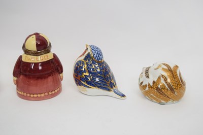 Lot 98 - Pair of Royal Doulton condiments modelled as...