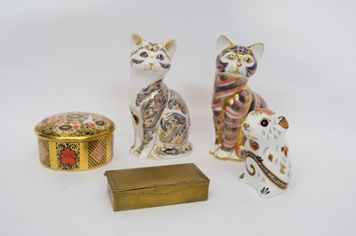 Lot 106 - Group of Royal Crown Derby wares including two...