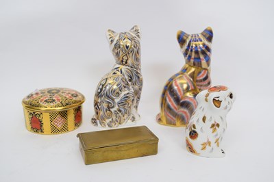 Lot 106 - Group of Royal Crown Derby wares including two...