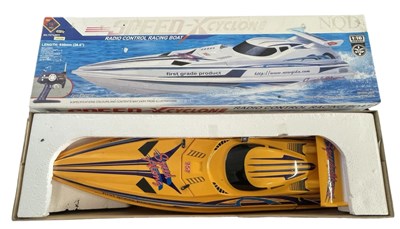 Lot 336 - A boxed Speed Cyclone radio controlled racing...