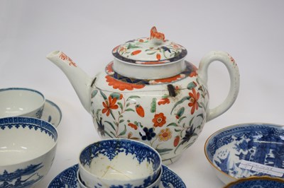 Lot 115 - Group of 18th century English porcelains...