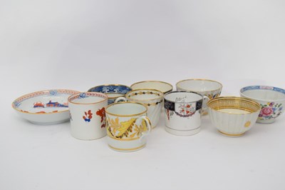 Lot 117 - Group of English porcelains including a Derby...
