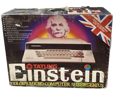 Lot 347 - A boxed 1984 Tatung Einstein personal computer