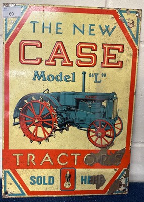 Lot 69 - Pressed metal The New Case Model L Tractors,...