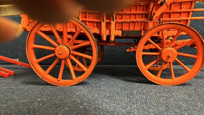 Lot 77 - A scratch built model of a Northampton Wagon,...