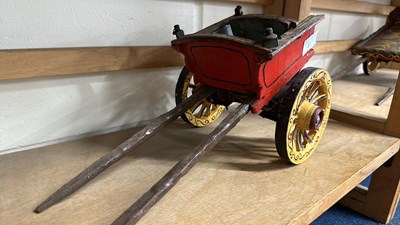 Lot 81 - A scratch built model of a small single axle...