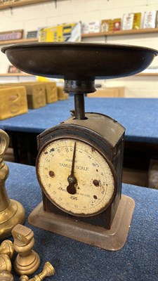 Lot 108 - Hughes vintage family scales