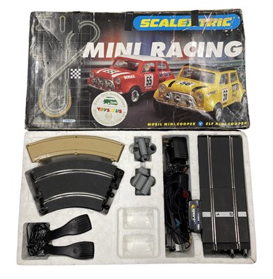 Lot 332 - A boxed Scalextric set, Mini Racing, Toys'R'Us...