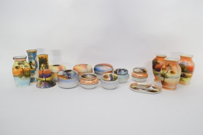Lot 138 - Group of Noritake wares, vases and small...