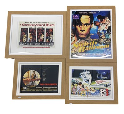 Lot 101 - Four reproduction print film posters, to...