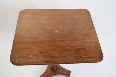 Lot 352 - 19th century mahogany wine table with...
