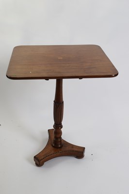 Lot 352 - 19th century mahogany wine table with...