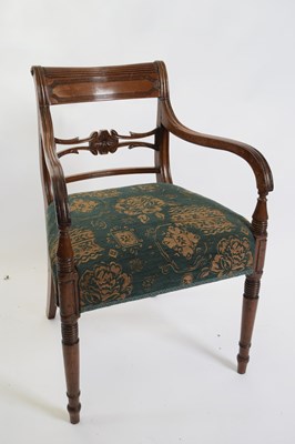 Lot 360 - 19th century mahogany framed carver chair with...