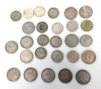 Lot 119 - Small quantity of 20th Century silver half...