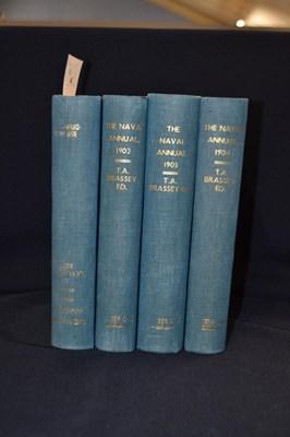 Lot 43 - T A BRASSEY (Ed): THE NAVAL ANNUAL IN 4...