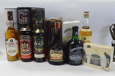 Lot 217 - Whisky and liqueur to include Tobermory,...