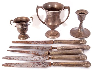 Lot 222 - Mixed Lot: Edwardian two-handled golf...