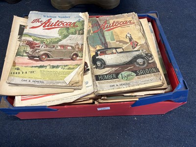 Lot 145 - Quantity of The Autocar magazines and others