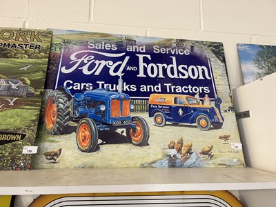 Lot 157 - Reproduction  Ford and Fordson Cars, Trucks...
