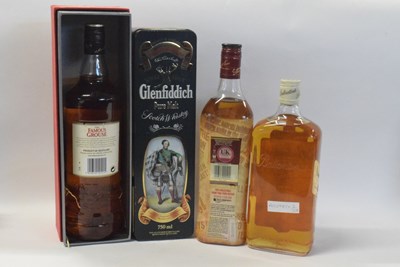 Lot 219 - Three bottles of Scotch whisky, to include a...