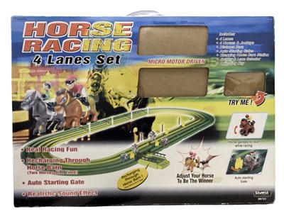 Lot 314a - A boxed electronic Horse Racing set by...