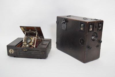 Lot 168 - Late 19th century camera with Rauber and...