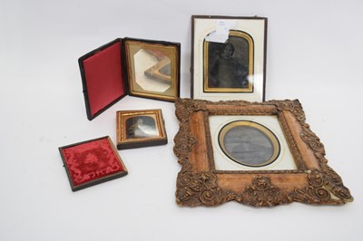 Lot 169 - Group of four Victorian photographs including...