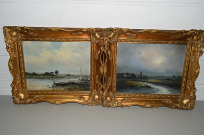 Lot 2 - ALFRED SAUNDERS, TWO STUDIES, NORFOLK COTTAGES...