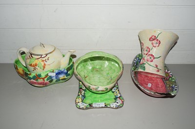 Lot 11 - COLLECTION OF VARIOUS MALING LUSTRE DECORATED...
