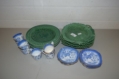 Lot 20 - QUANTITY OF COPELAND WILLOW PATTERN COFFEE...