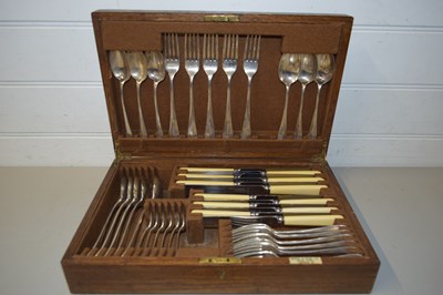 Lot 36 - CASE OF MAPPIN & WEBB SILVER PLATED CUTLERY
