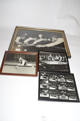 Lot 218 - Mixed Lot of framed black and white...
